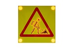 Знак светодиодный 1.25 «Дорожные работы» (на щите) 2