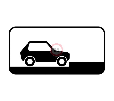 Дорожный знак 8.6.5 Способ постановки транспортного средства на стоянку