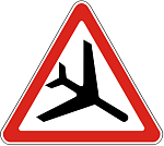 Дорожный знак 1.30 Низколетящие самолеты 1