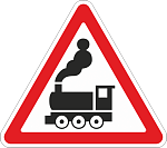 Дорожный знак 1.2 Железнодорожный переезд без шлагбаума 1