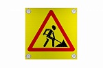 Знак светодиодный 1.25 «Дорожные работы» (на щите) 1