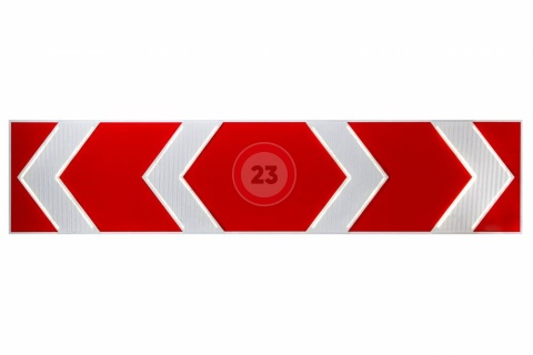 Знак светодиодный 1.34.1 - 1.34.3 «Направление поворота» длинный