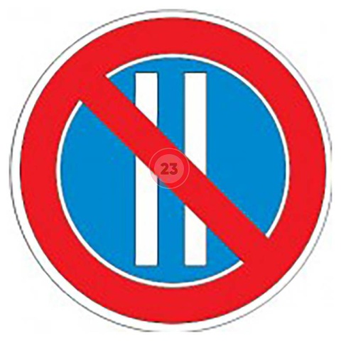 Дорожный знак 3.30 Стоянка запрещена по четным числам месяца